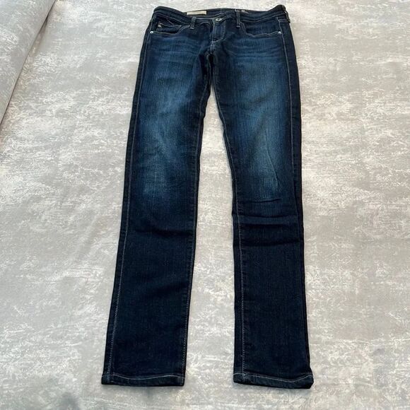 Ag Adriano Goldschmied Pants - AG womens Super Skinny size 27R blue jeans.